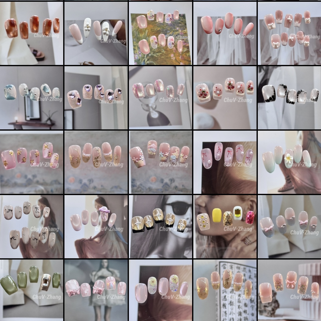 【Cv.Nail孤品福利】扣数字➕尺码