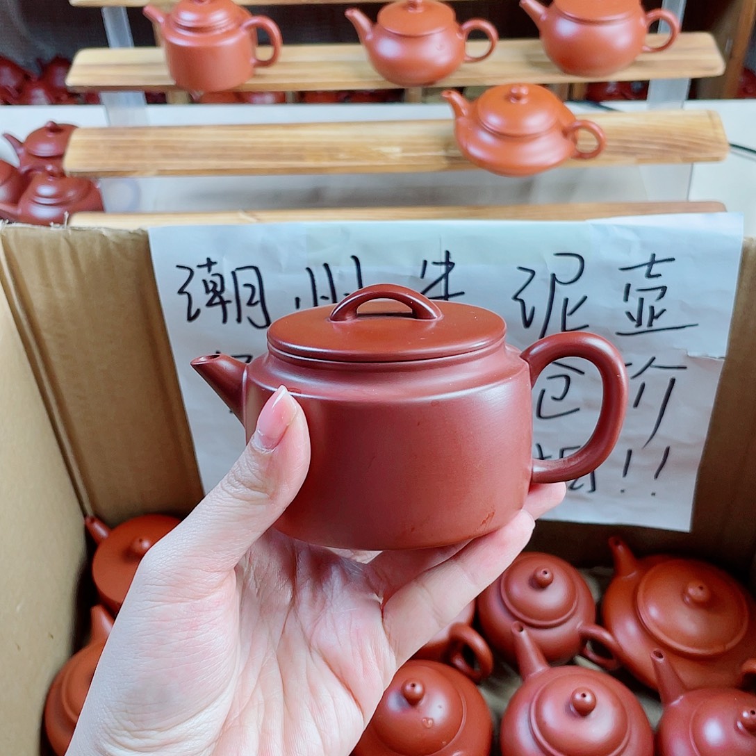 潮州朱泥壶大汉瓦180