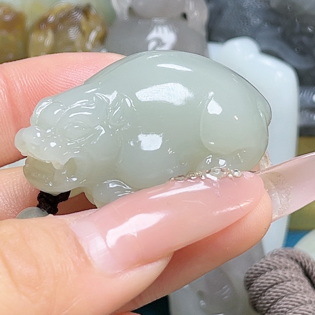 和田玉挂件未镶嵌