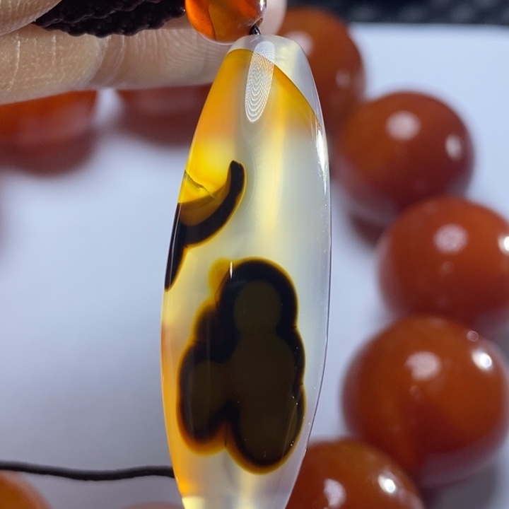 玛瑙/玉髓未镶嵌颈饰