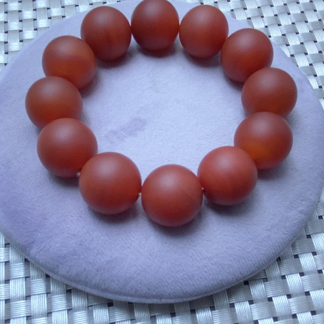 玛瑙/玉髓手串未镶嵌莲****