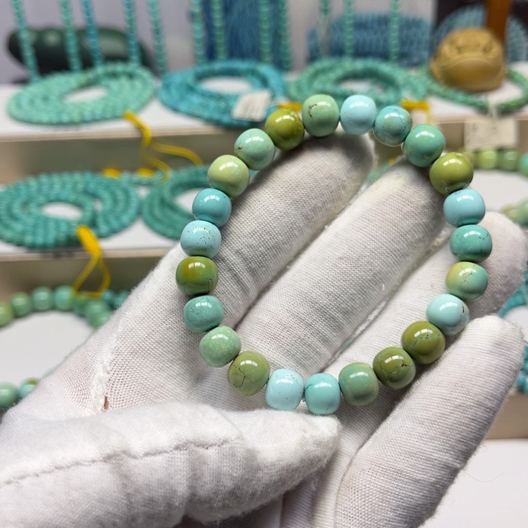 绿松石未镶嵌手链