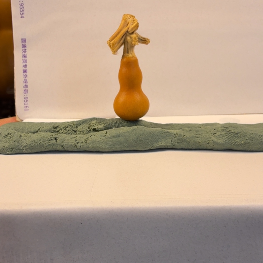 S***Y文玩葫芦老皮草里金尺寸2.1