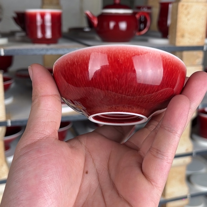 景德镇陶瓷郎红开窑福利