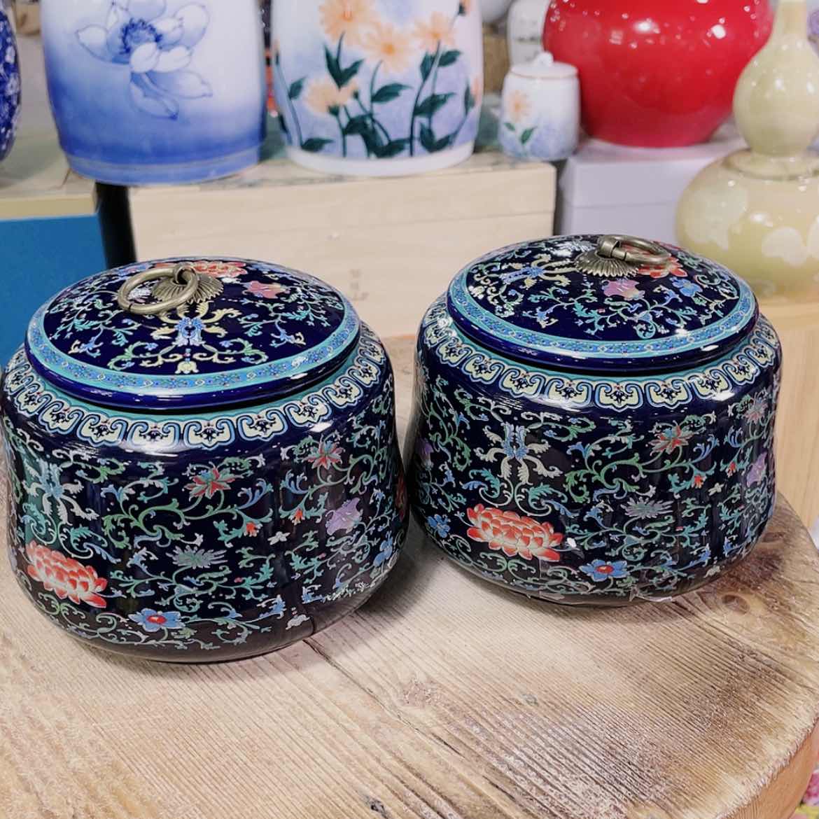 【闪购商品】罐陶瓷茶叶罐密封罐