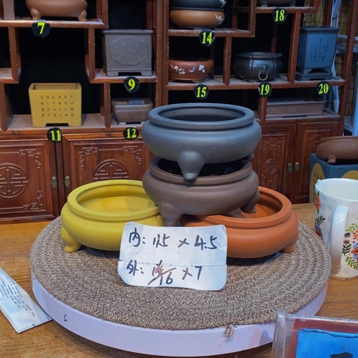 紫砂花盆紫砂艺术