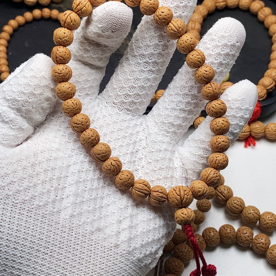 飘***雨桃核吊坠10小油核手持