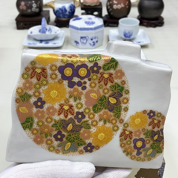 摆件九谷正品保真