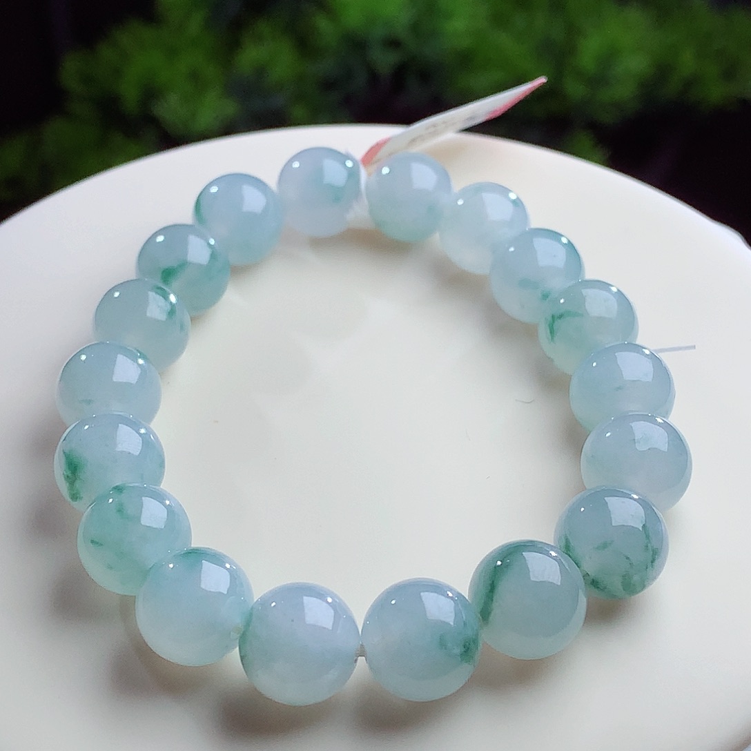 未镶嵌手串翡翠卡10.7mm