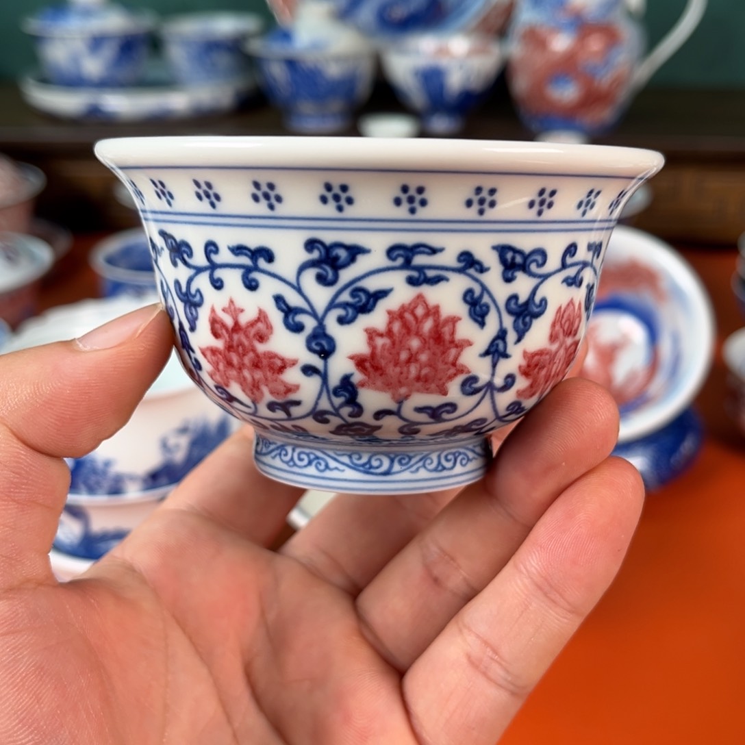 瓷片景德镇手工手绘