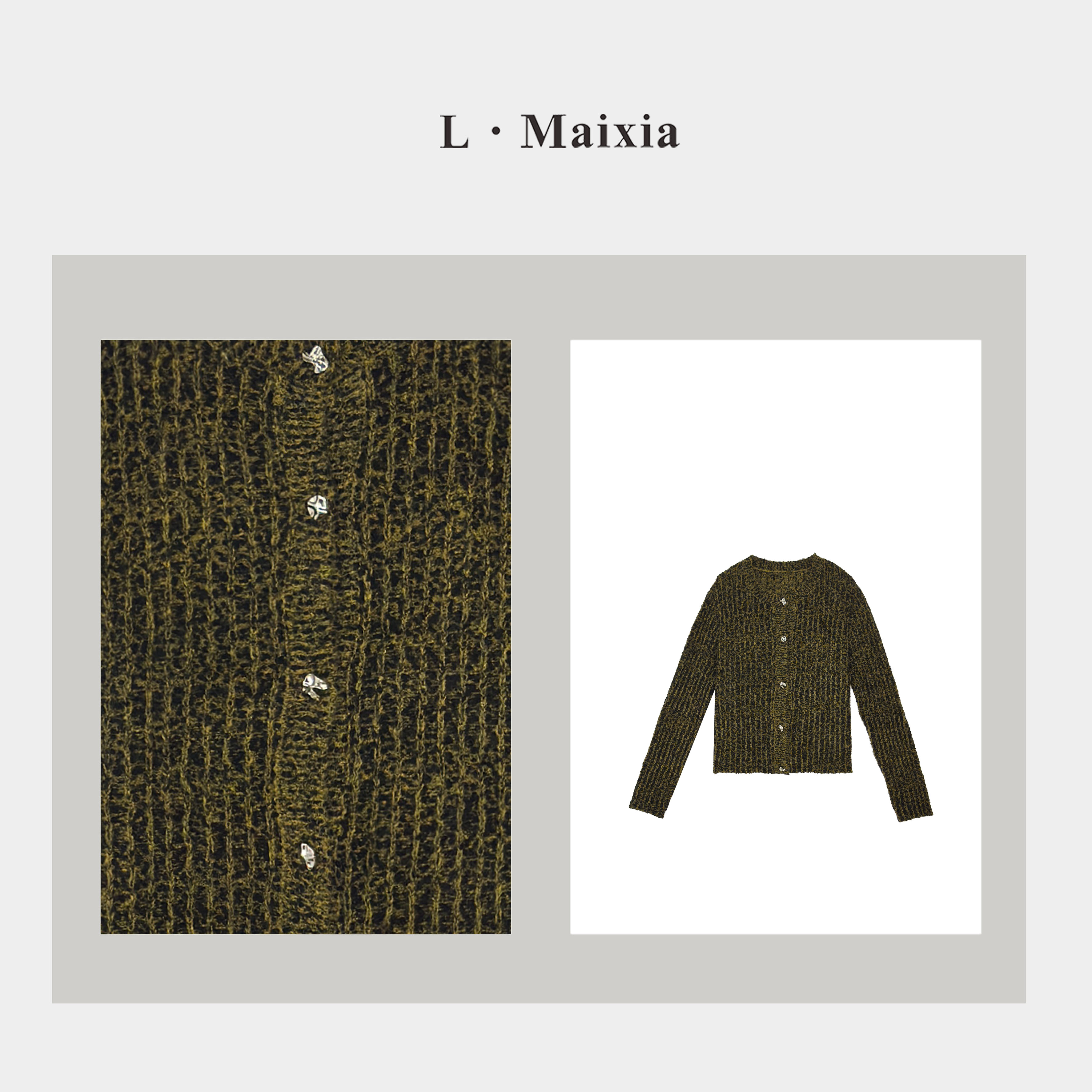 L.MAIXIA/露·玛莉先2025女士毛衫ZZ-26521