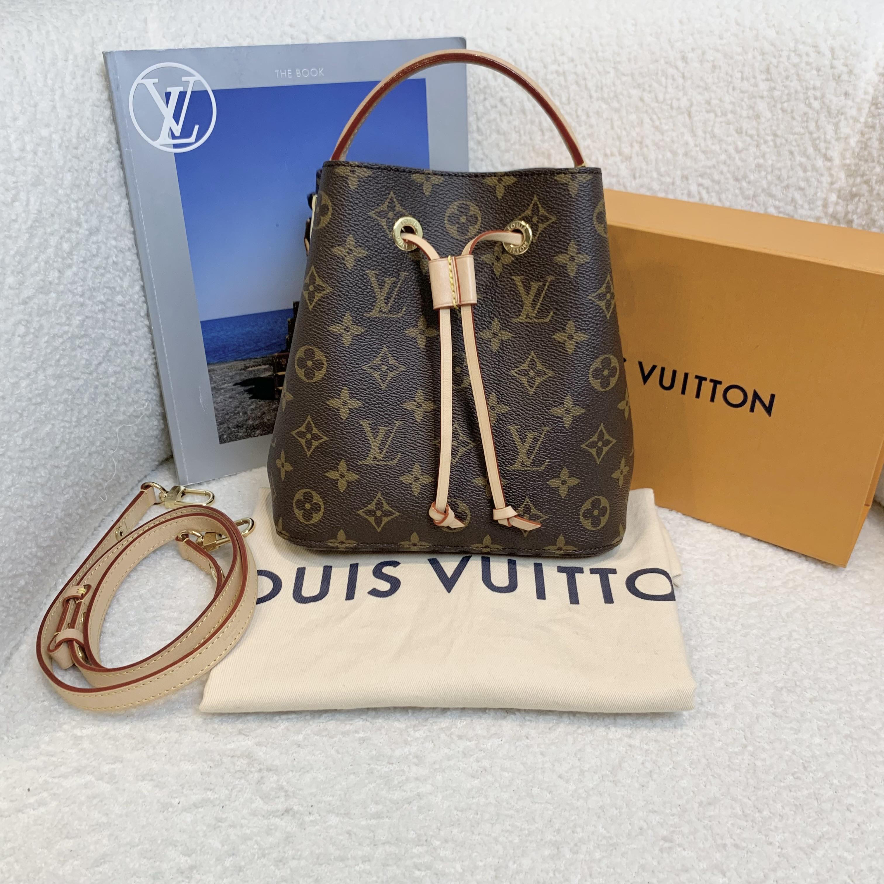 99新 LouisVuitton/路易威登 壹臻/ 老花水桶bb芯片 40084832