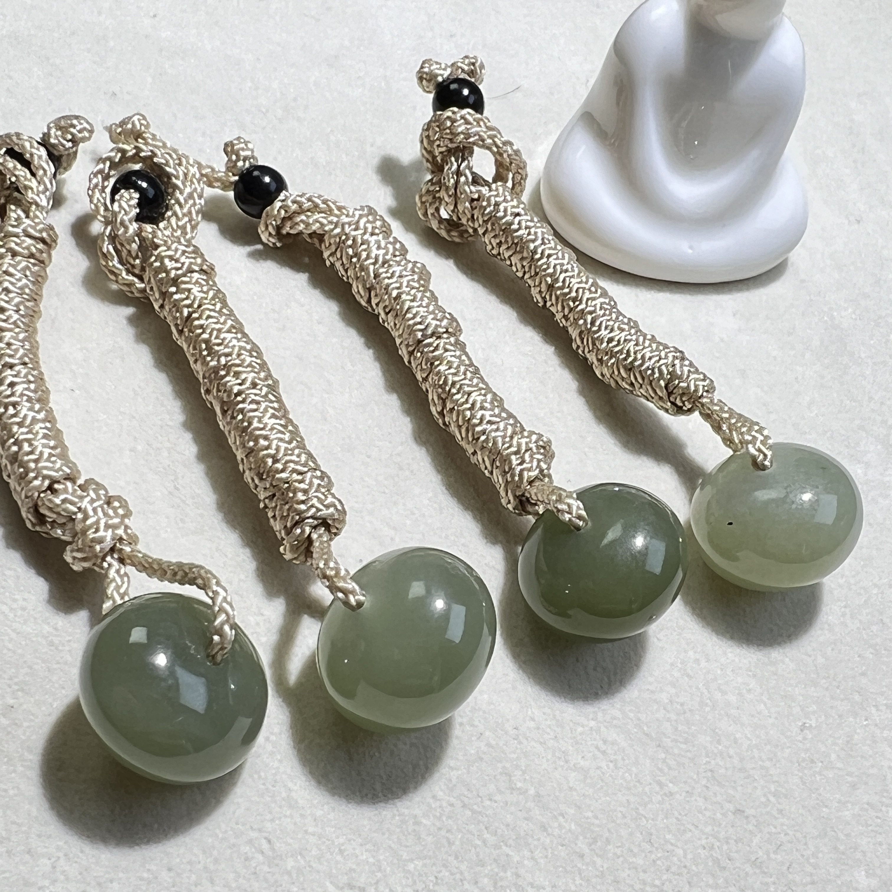 和田玉平安扣挂件路路通吊坠手机挂件包包挂件多样性发一