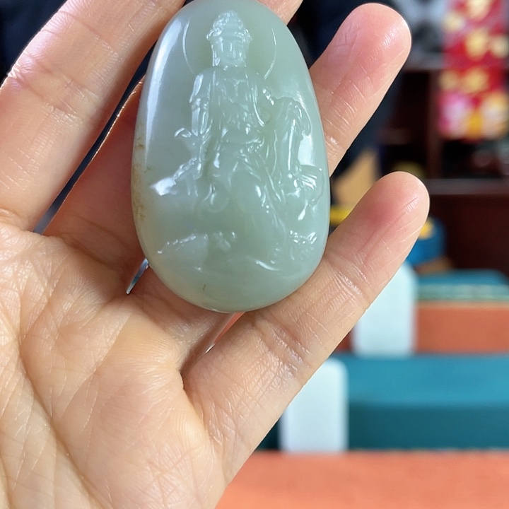 和田玉吊坠未镶嵌