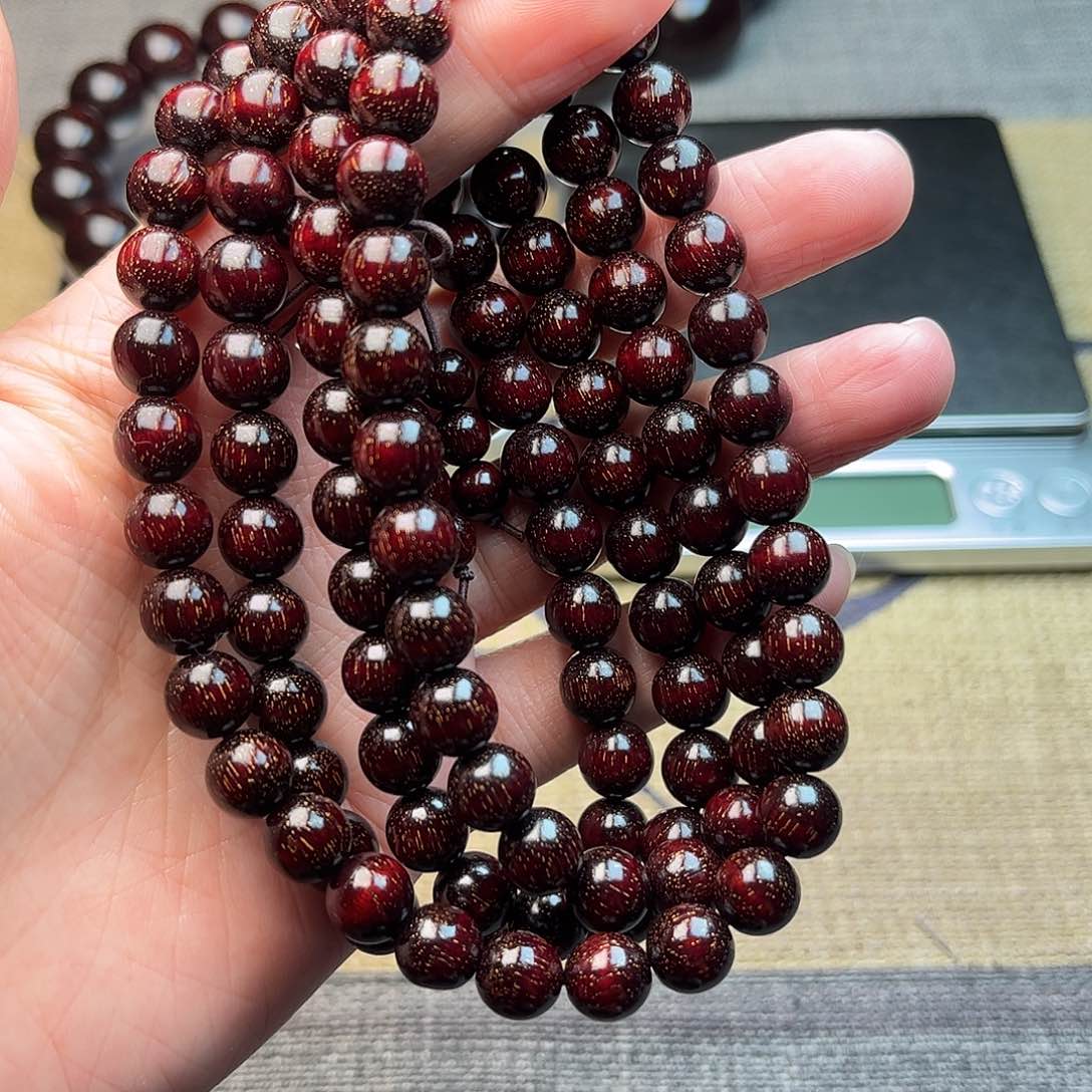 檀香紫檀（小叶紫檀）0.8 108爆星