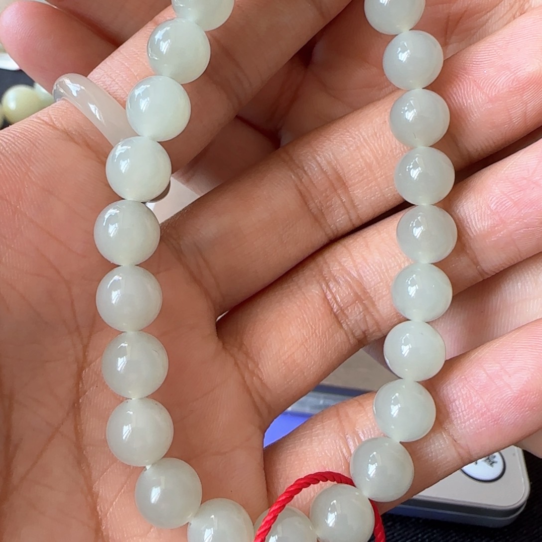 和田玉手链未镶嵌