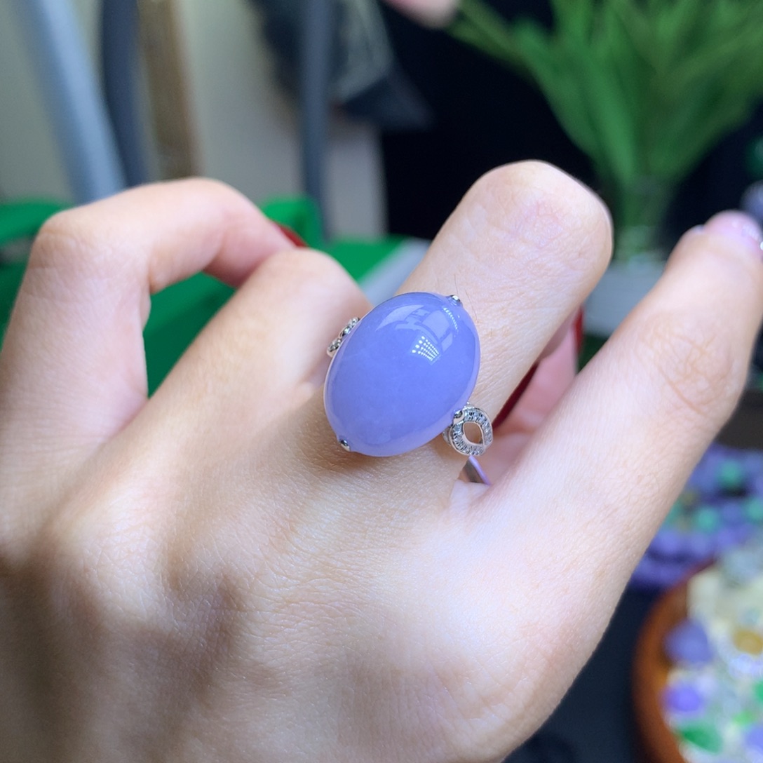 翡翠颈饰18K金镶嵌天然