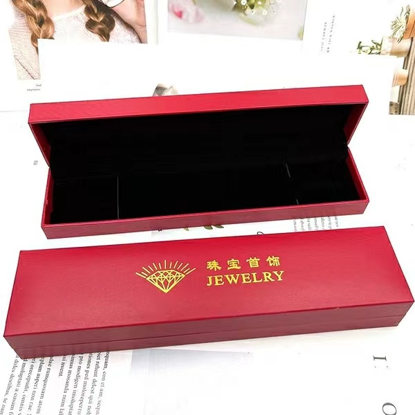 首饰盒/箱 【颜兴】酒红流苏礼盒