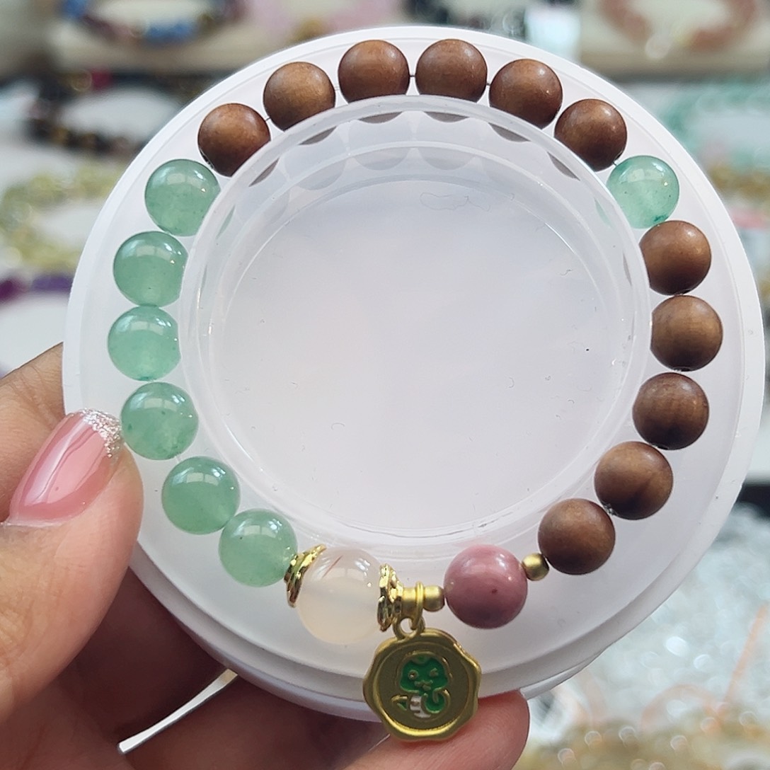 水晶手链未镶嵌水晶手串