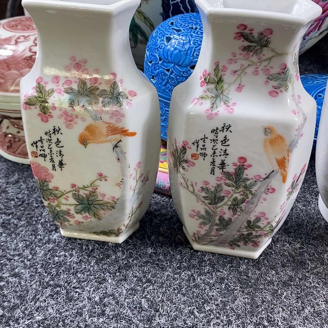 手工手绘陶瓷摆件工艺品满***6