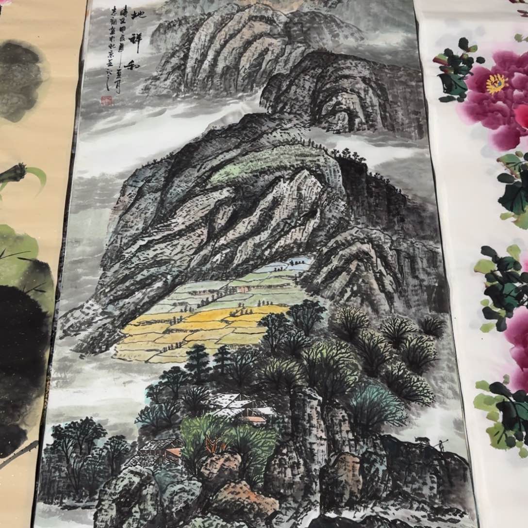 国画晓彤美术馆直播间