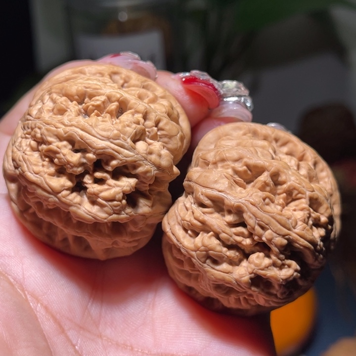 桃核把件               43