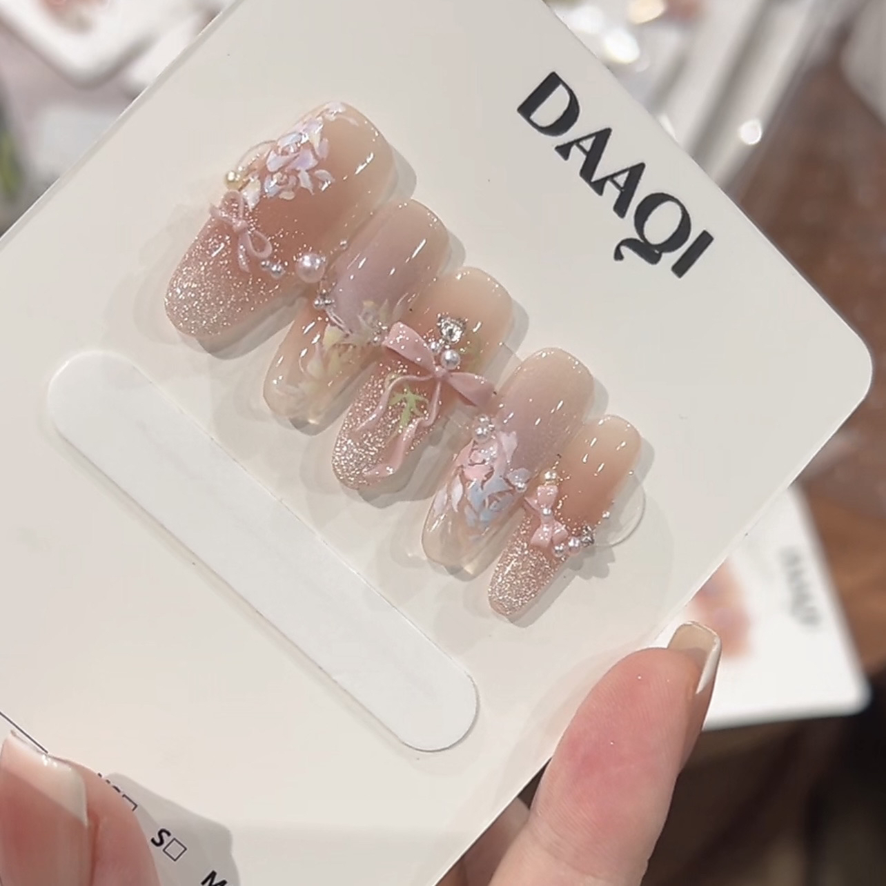 【珊瑚礁】纯手工可拆卸穿戴甲10片