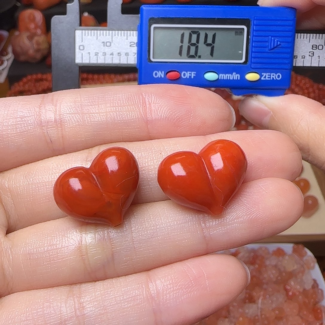 红***石南红玛瑙未镶嵌颈饰