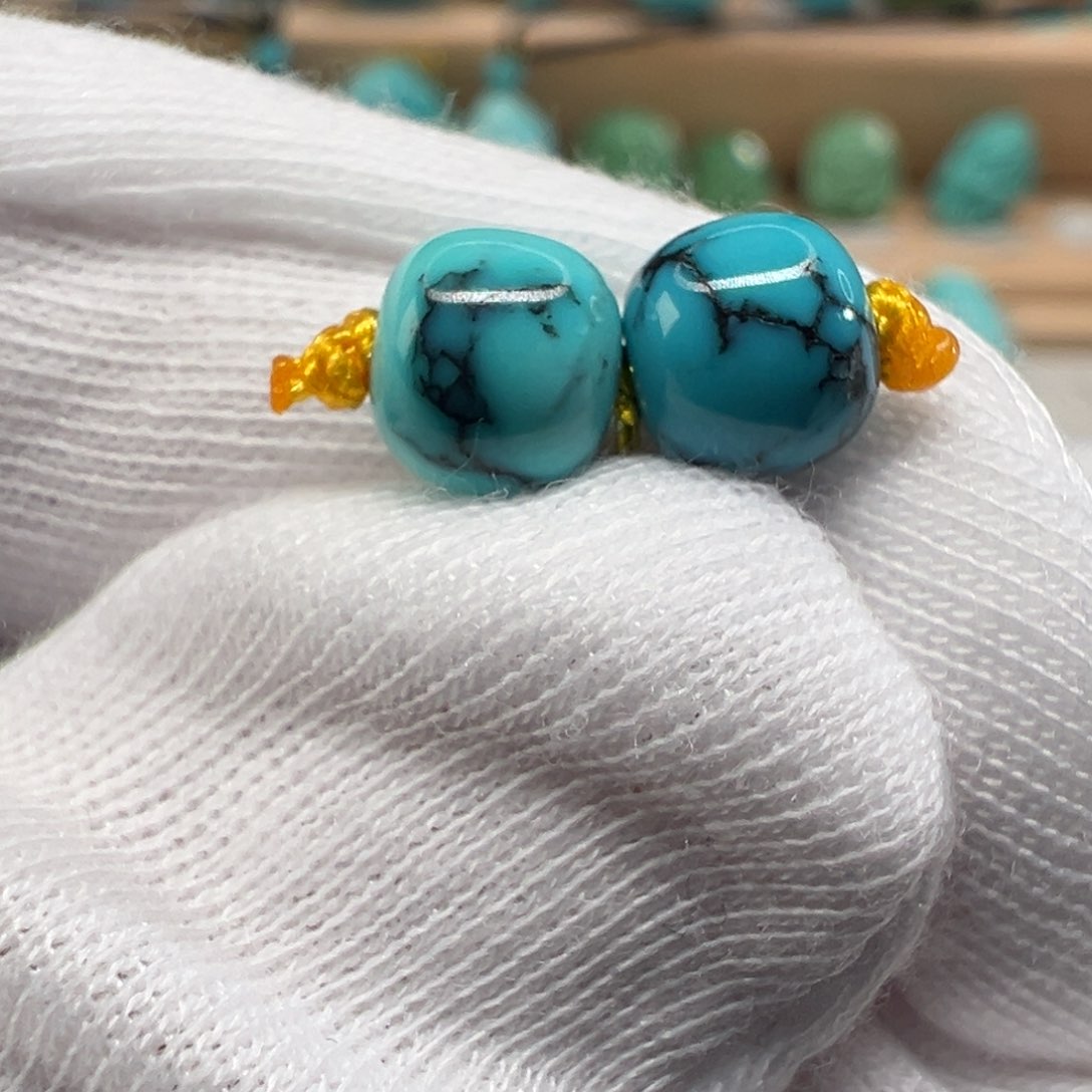 绿松石配饰未镶嵌