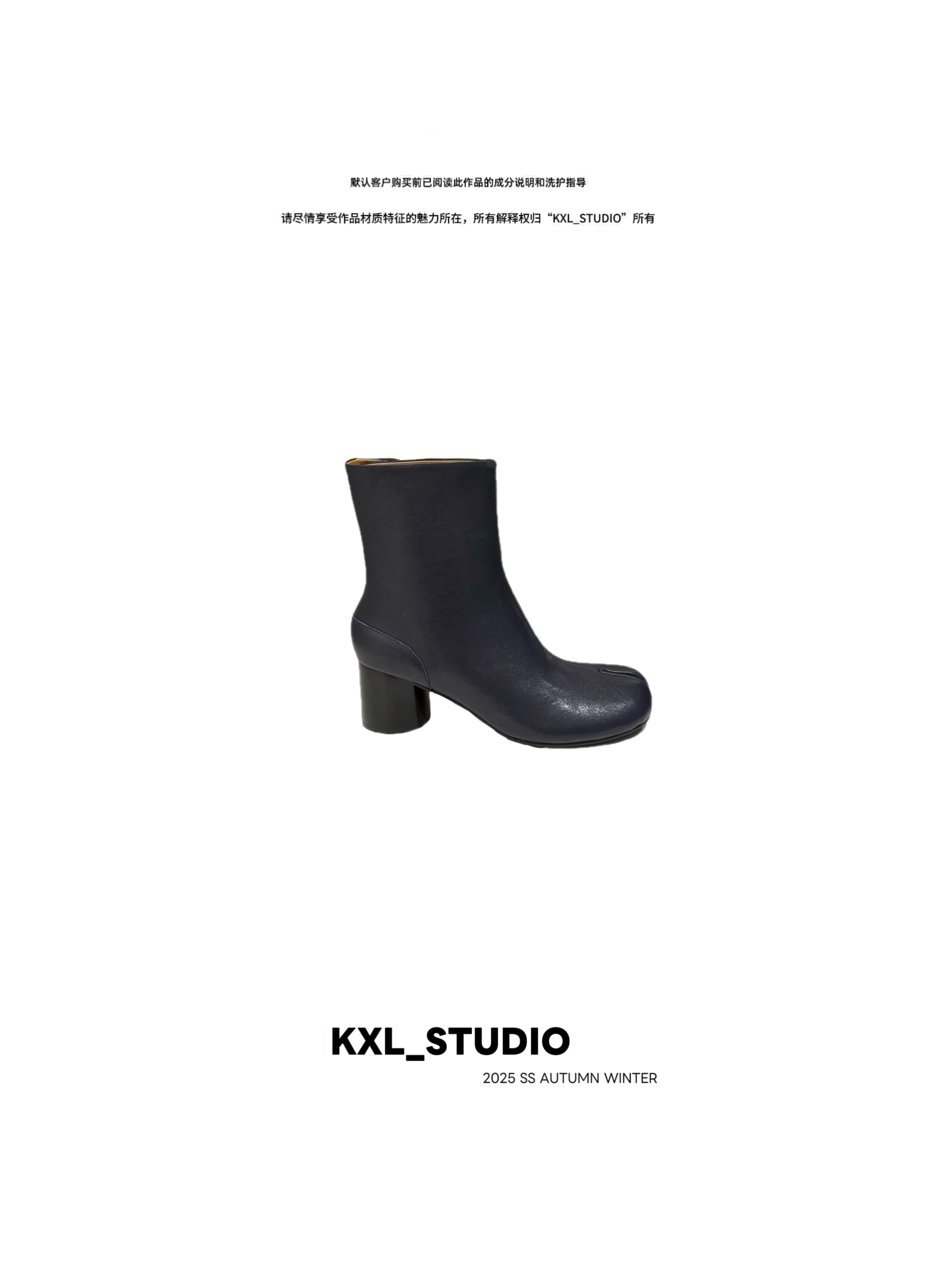 KXL-STUDIO 【KELE精选】万年经典-羊皮猪蹄分趾鞋18998