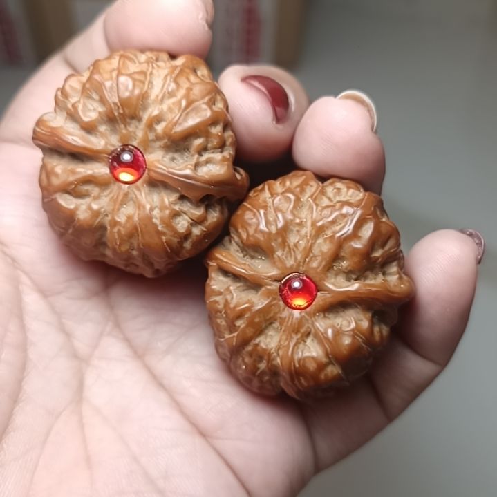 文玩核桃把件蛤蟆头核桃