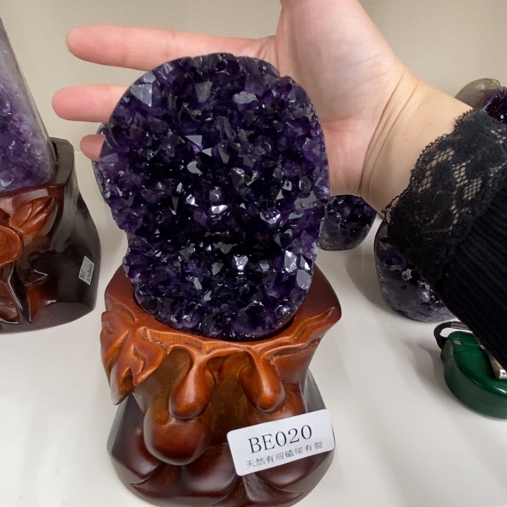 紫晶大型摆件（非配饰）未镶嵌