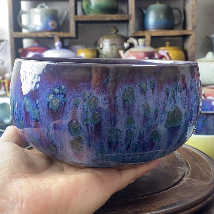 中国神后钧瓷茶具
