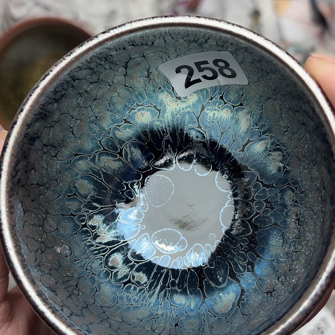 茶盏微瑕建盏主人杯一只