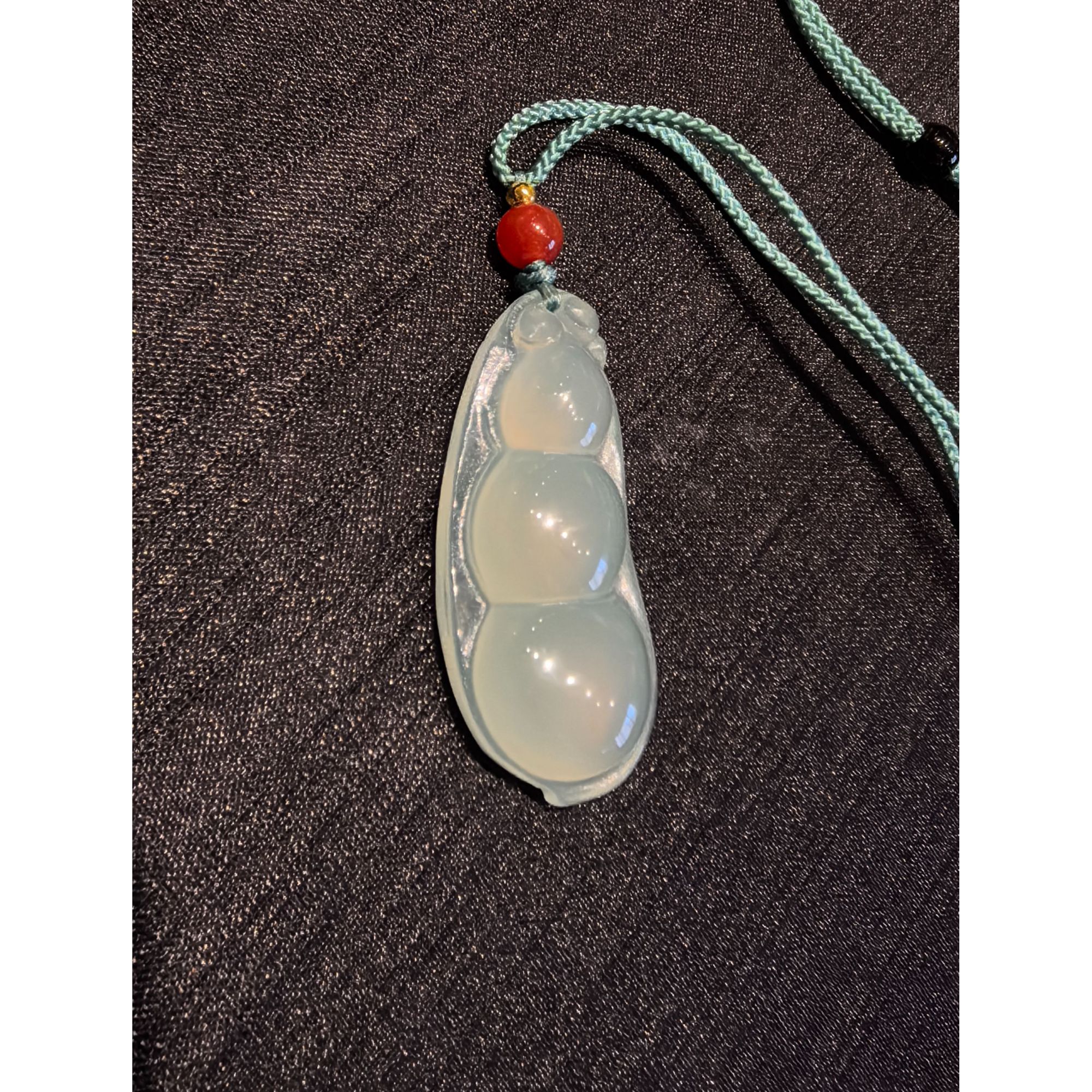 非金属树脂吊坠 【龙措设计】四季豆吊坠