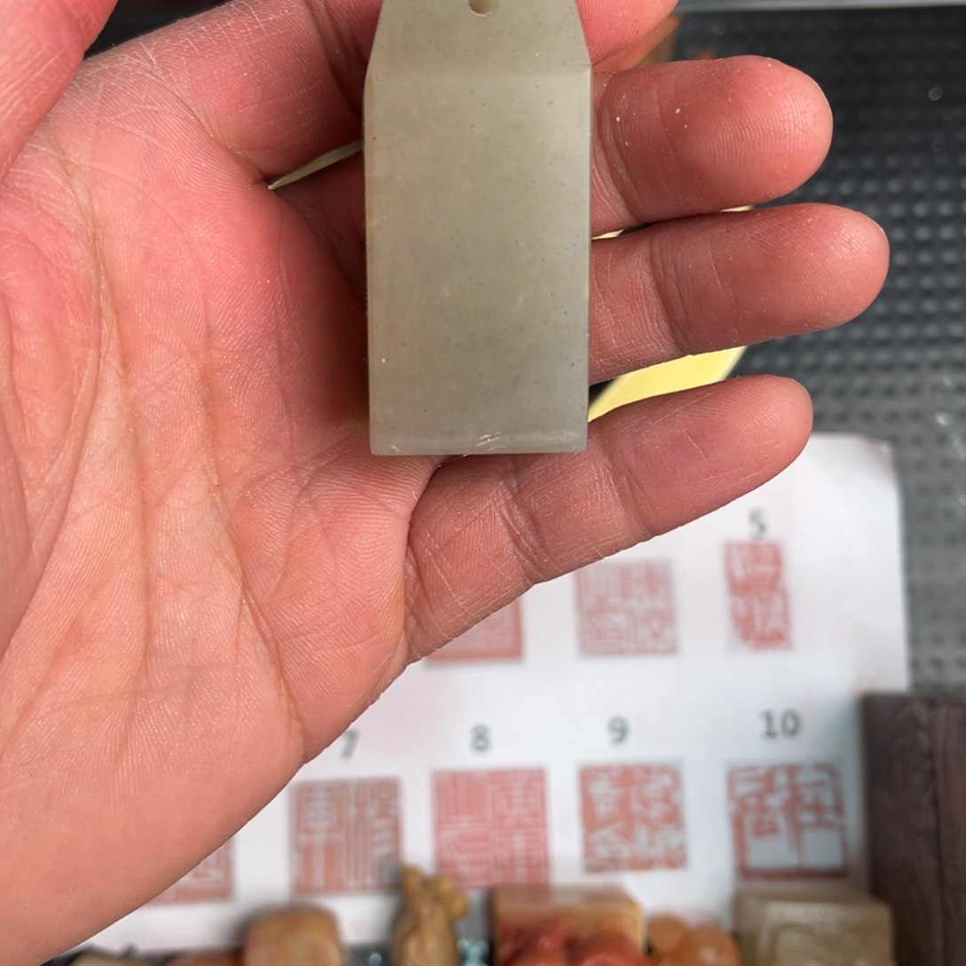 巴林石清***霞现场纯手工定制制作精美