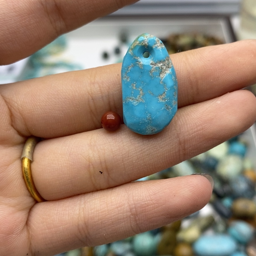 南红玛瑙合金珠宝半成品