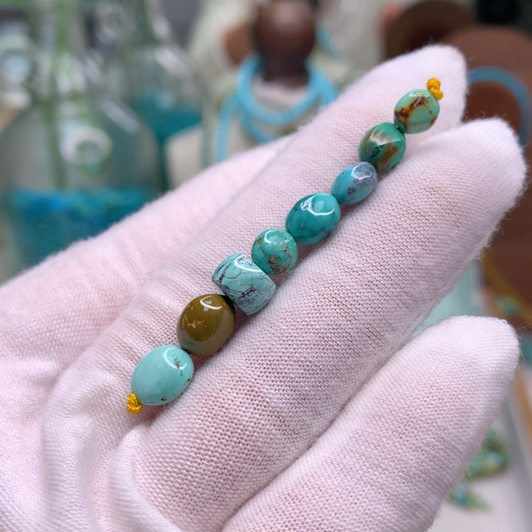 绿松石未镶嵌配饰