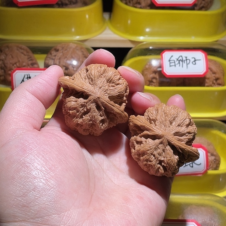 文玩核桃把件4.7将军榜