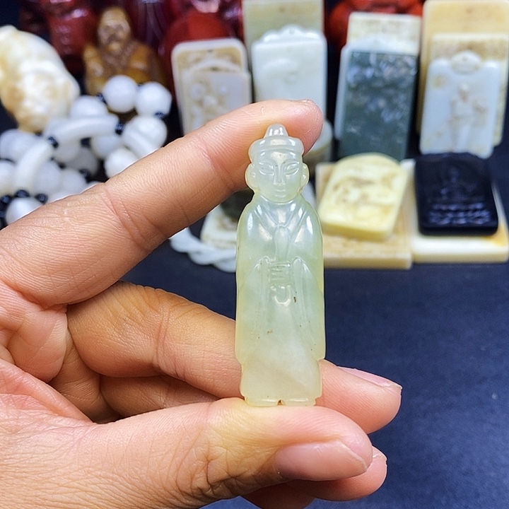 把件白玉菩提精选