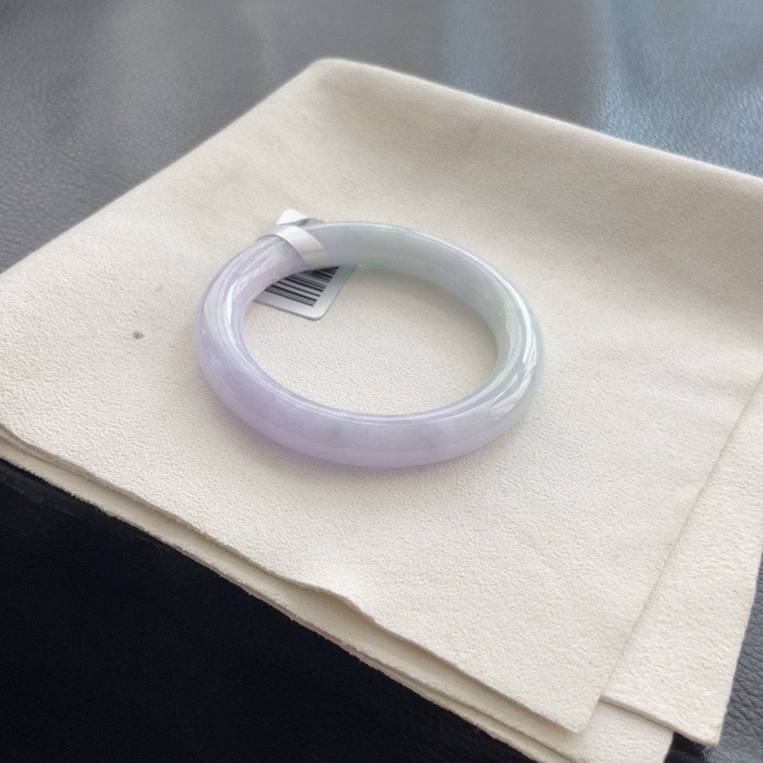 翡翠未镶嵌手镯纹51