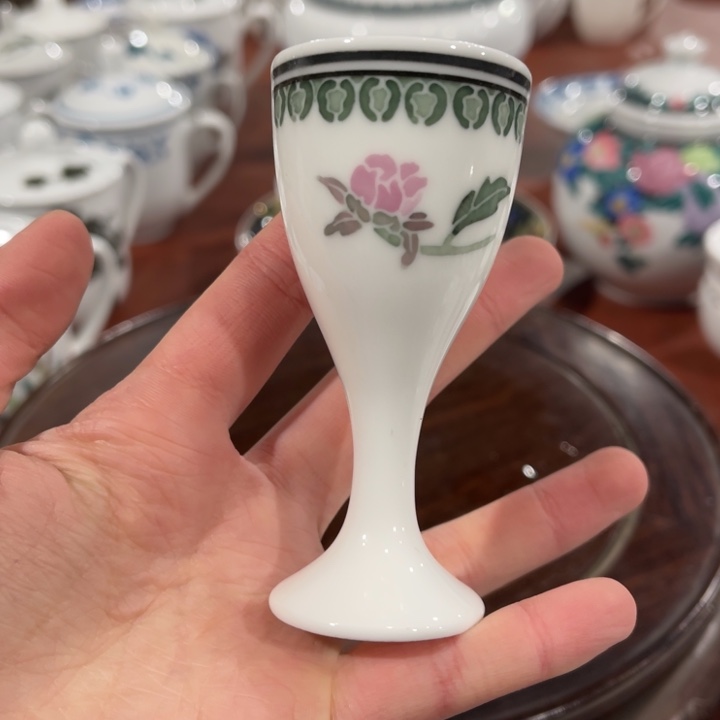 醴陵釉下高温瓷手绘40毫升