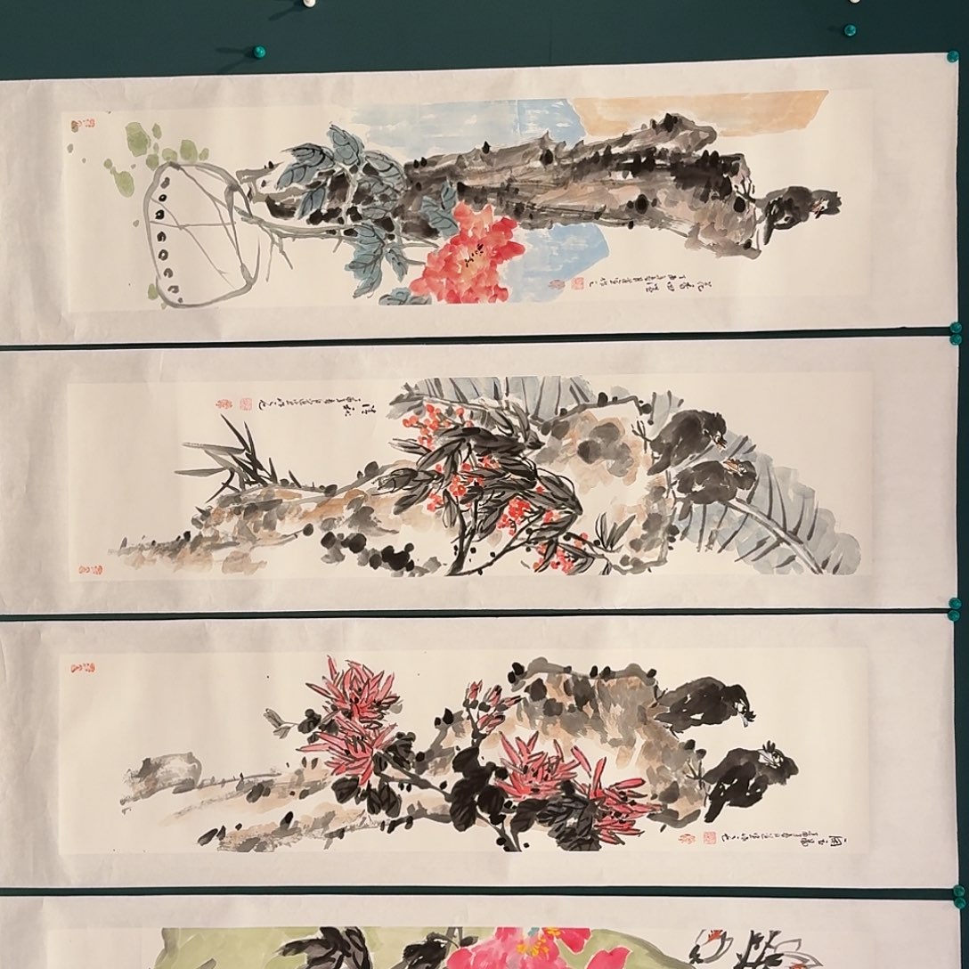 国画董道宣老师的作品