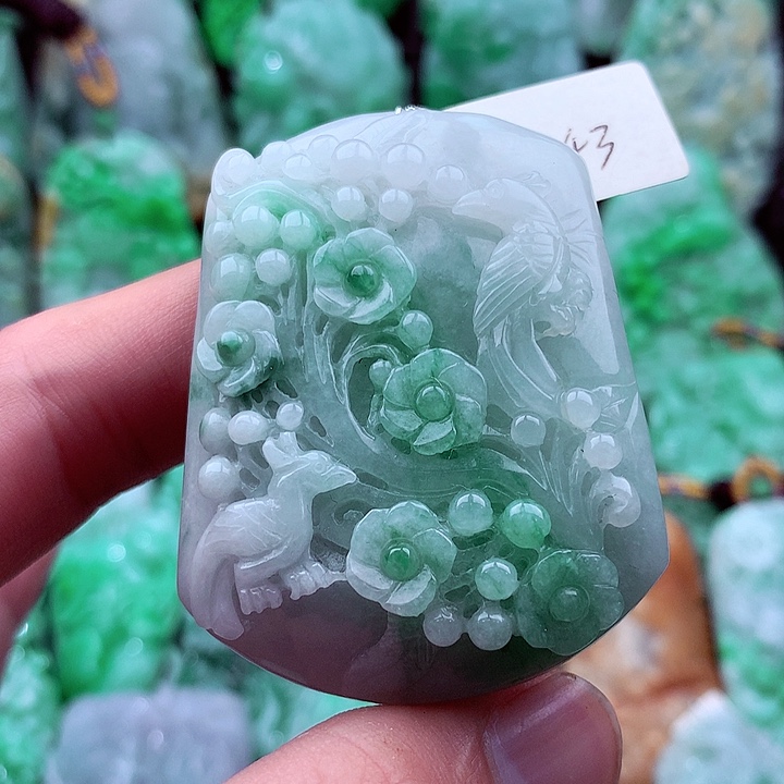 翡翠吊坠(不含链)未镶嵌