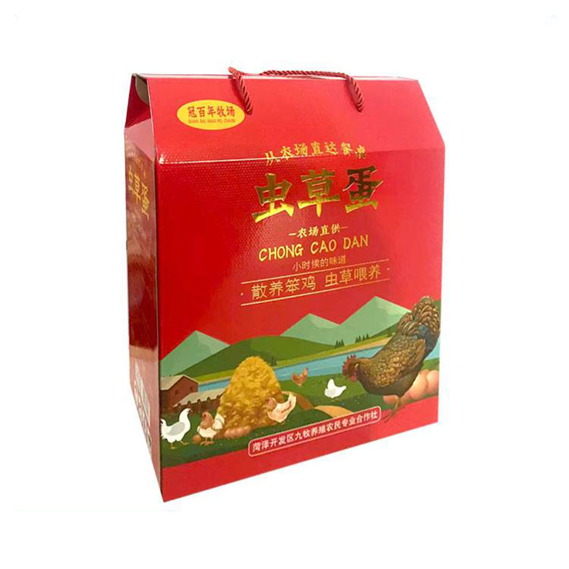 Y亿福康牧场虫草蛋礼盒60枚