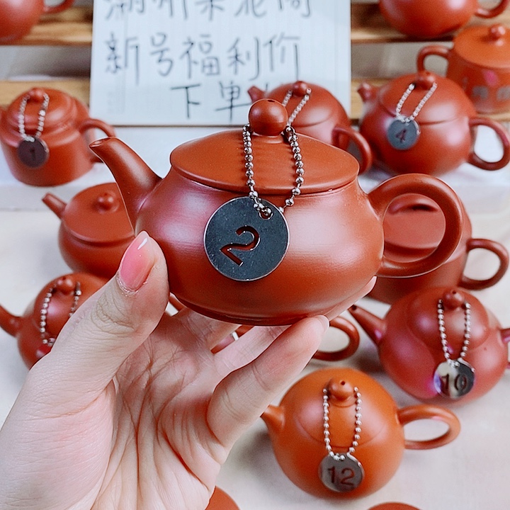 潮州朱泥壶明炉110