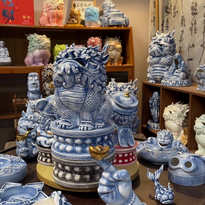 招***宝瓷片摆件1111111111111