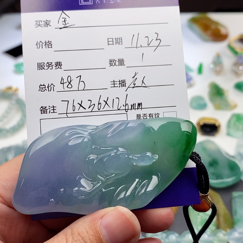 【闪购商品】颈饰未镶嵌翡翠金**?