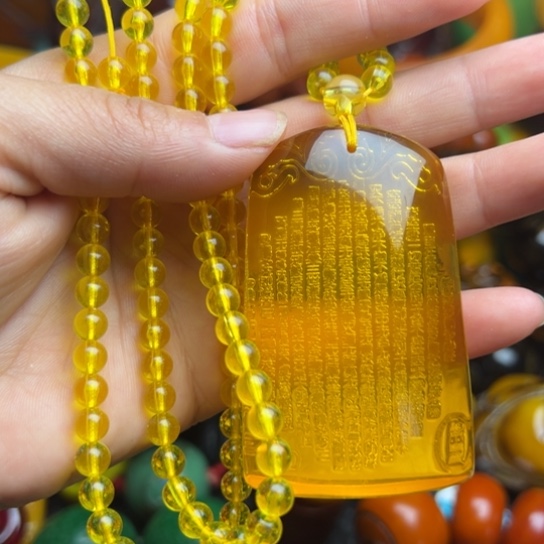 未镶嵌琥珀手串蜜蜡
