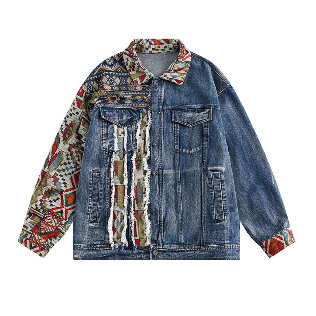 主播推荐~801-850复古宽松美式休闲百搭时尚牛仔外套